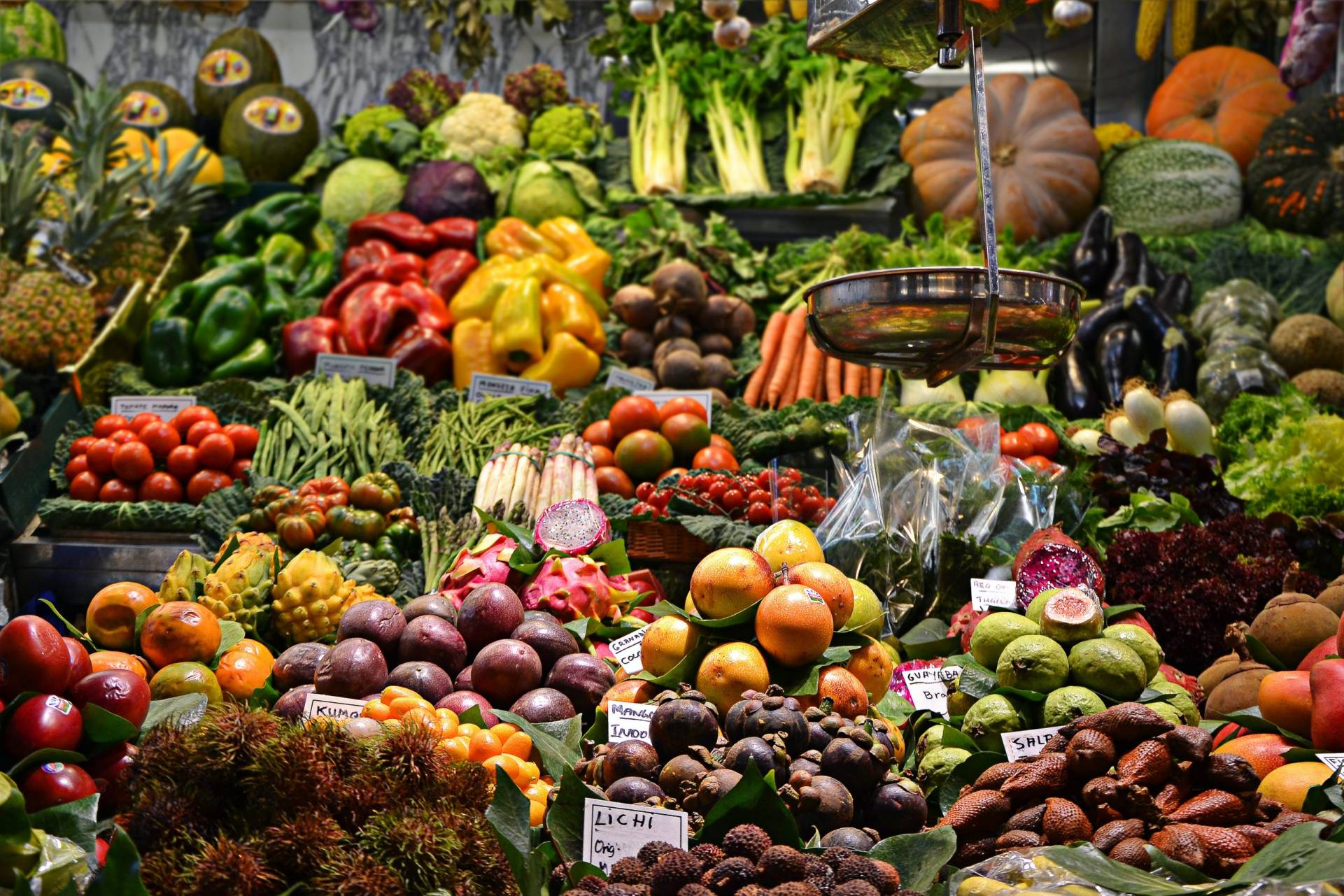 barriere d'aria per conservazione frutta e verdura